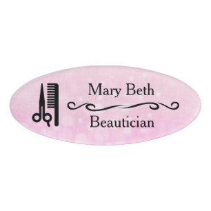 Personalisiert Beautician Beauty Salon Namensschil Namenschild