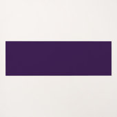 Personalisiert Beautiful Amethyst Crystal Geode Yogamatte (Rückseite (Horizontal))