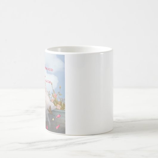 Personalisiert Beautiful Princess fügen Sie Ihren Kaffeetasse (Mittel)
