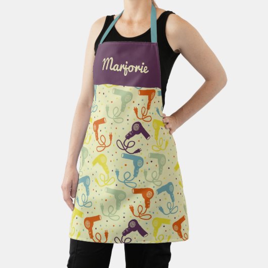 Personalisiert Beauty Parlor Salon Haartrockner Schürze (InSitu)