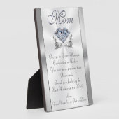 Personalisiert bedeutsame Geschenke für Mama, Atem Fotoplatte (Seite)