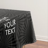 Personalisiert BEHALTEN CALM und Ihr Text auf Bers Tischdecke (Beispiel)