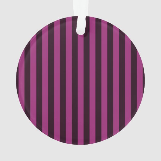 Personalisiert BEHALTEN CALM und Ihr Text auf Rosa Ornament (Rückseite)