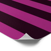 Personalisiert BEHALTEN CALM und Ihr Text auf Rosa Poster (Ecke)