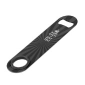 Personalisiert BEHALTEN CALM und Ihr Text auf Sunb Speedflaschenöffner (Vorderseite Schrägansicht)