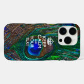 Personalisiert BEHALTEN CALM UND Ihr Text Case-Mate iPhone Hülle (Rückseite (Horizontal))