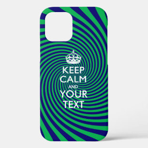 Personalisiert BEHALTEN CALM UND Ihr Text Case-Mate iPhone Hülle