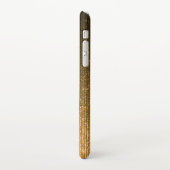 Personalisiert BEHALTEN CALM UND Ihr Text iPhone Hülle (Linke Seite)