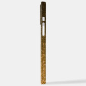 Personalisiert BEHALTEN CALM UND Ihr Text iPhone Hülle (Linke Seite)