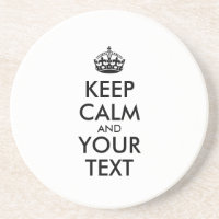 Personalisiert BEHALTEN CALM und IHRER TEXT