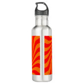 Personalisiert BEHALTEN CALM UND Text bearbeiten O Trinkflasche (Rückseite)