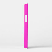Personalisiert BEHALTEN CALM und Text lebhaft rosa Case-Mate iPhone Hülle (Rückseite / Rechts)