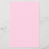 Personalisiert BEHALTEN KALM UND Text auf Pink bea Flyer (Hinten)