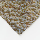 Personalisiert Behalten Ruhe und Text-Popcorn Fleecedecke (Ecke)