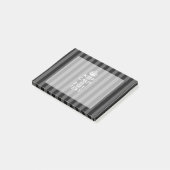 Personalisiert BEHALTEN Sie RUHE Ihr Text auf Post-it Klebezettel (angewinkelt)