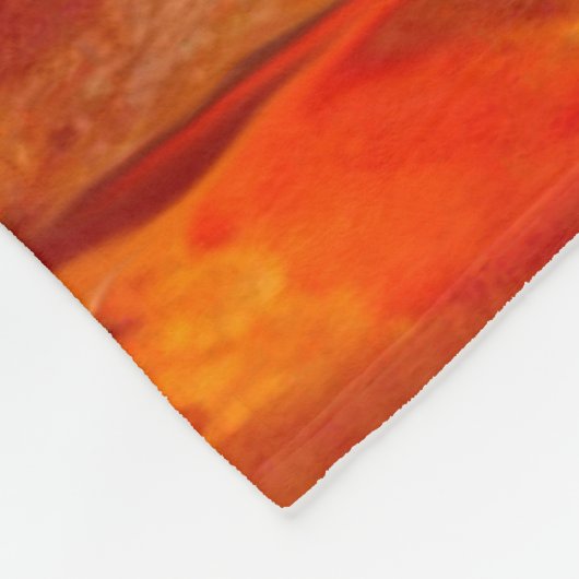 Personalisiert behalten Sie Ruhe und Ihren Speck Fleecedecke (Ecke)