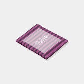 Personalisiert BEHALTEN Sie RUHE und Ihren Text Post-it Klebezettel (angewinkelt)