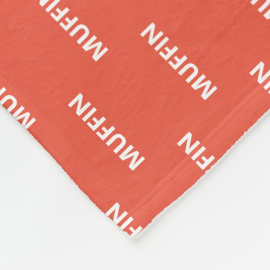 Personalisiert beliebiger Farbkatzenname Fleecedecke (Ecke)
