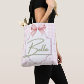 Personalisiert Bella Baby Girl Kinderzimmer Bow&Gi Tasche (Von Nahem)