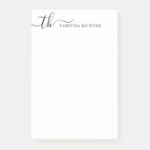 Personalisiert benannt post-it klebezettel (Vorderseite)