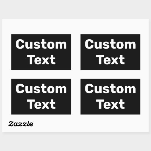 Personalisiert / Benutzerdefiniert / Kundenspezifi Rechteckiger Aufkleber (Blatt)