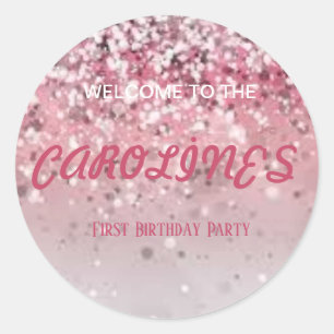 Personalisiert bereiten Sie zum Runder Aufkleber