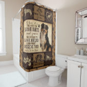 Personalisiert Bermese Hunde Blanket Geschenk Duschvorhang (Beispiel)