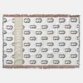 Personalisiert Bernedoodle Decke (Vorderseite)