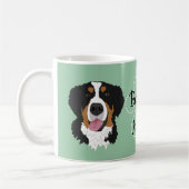 Personalisiert Berner Vater/Mama Kaffeetasse (Links)