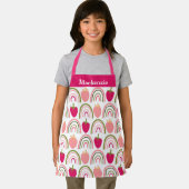 Personalisiert Berry Colorful Rainbows Sweet Kids Schürze (Insitu)