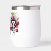Personalisiert Berry Floral Tumbler - "Luna" (Links)