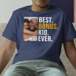 Personalisiert Best Bonus Kid je Stepchild T-Shirt