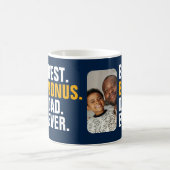 Personalisiert Best Bonus Vater je Stepfather Kaffeetasse (Mittel)