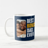 Personalisiert Best Bonus Vater je Stepfather Kaffeetasse (Links)