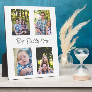 Personalisiert Best Daddy Ever Foto Fotoplatte