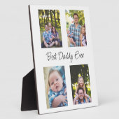 Personalisiert Best Daddy Ever Foto Fotoplatte (Seite)
