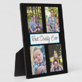 Personalisiert Best Daddy Ever Foto Fotoplatte (Seite)
