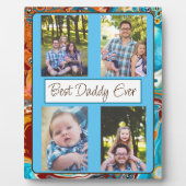Personalisiert Best Daddy Ever Foto Fotoplatte (Vorderseite)