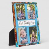 Personalisiert Best Daddy Ever Foto Fotoplatte (Seite)
