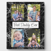 Personalisiert Best Daddy Ever Foto Fotoplatte (Vorderseite)