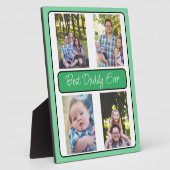 Personalisiert Best Daddy Ever Foto Fotoplatte (Seite)