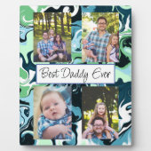 Personalisiert Best Daddy Ever Foto Fotoplatte (Vorderseite)
