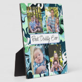 Personalisiert Best Daddy Ever Foto Fotoplatte (Seite)