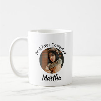 Personalisiert Best Ever Coworker | FOTO Kaffeetasse