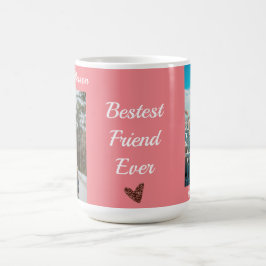 Personalisiert Best Friend Bestie Du bist meine Pe Kaffeetasse