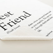 Personalisiert Best Friend Definition Sherpadecke (3/4)