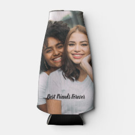 Personalisiert Best Friend Forever Foto Flaschenkühler