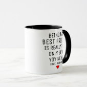 Personalisiert Best Friend-Geschenk Tasse (VorderseiteRechts)
