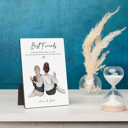 Personalisiert Best Friend Print, Best Friend Gift Fotoplatte (Seite)
