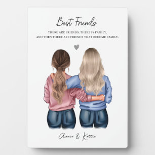 Personalisiert Best Friend Print, Best Friend Gift Fotoplatte
